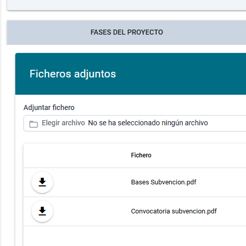 Gestión documental subvenciones Expedientia.